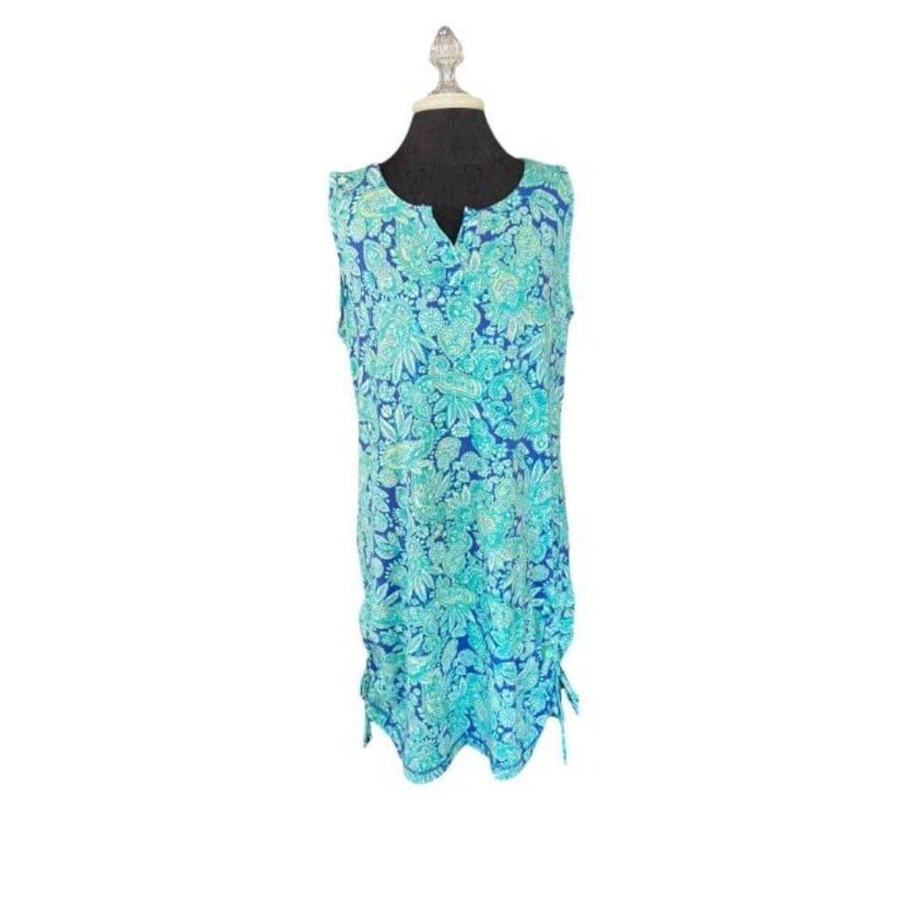 T by Talbots Paisley Summer Dress (Size Large)